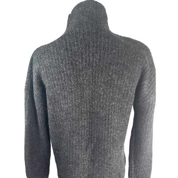 2/$30 Amuse Society Womens XS Charcoal Gray Turtleneck Sweater Dolman Sleeve - Picture 13 of 16
